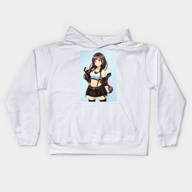 Tifa Kids Hoodie by TSperring